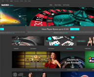Preview of the home page of bet365 online