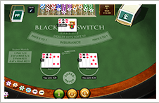 You can play Blackjack Switch only online
