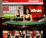 Preview of the live dealer games available in Ladbrokes casino