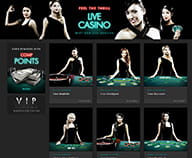 Preview of your choice of live dealers at bet 365
