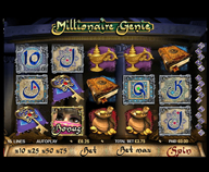 Preview of the especially attractive Millionaire Genie slot at 888 casino
